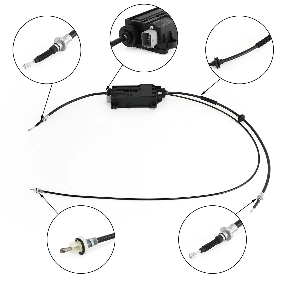 SKINII Frein de stationnement Module Frein Stationnement Actionneur Frein À Main, Pièces Automobiles pour Mercedes pour Classe CL pour W221 pour W216 2214302849 Mécanisme Frein à Main