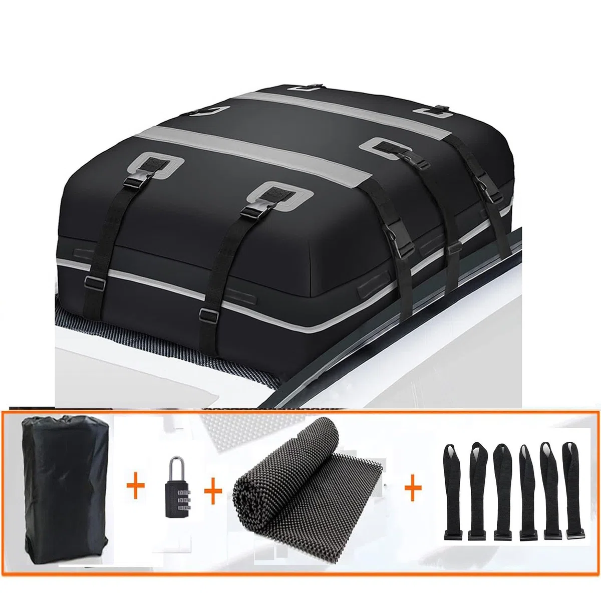 Sac à Bagages de Toit de Voiture étanche pour,Sac à Bagages,Sac de Voyage,Sac de Coffre,rangemen