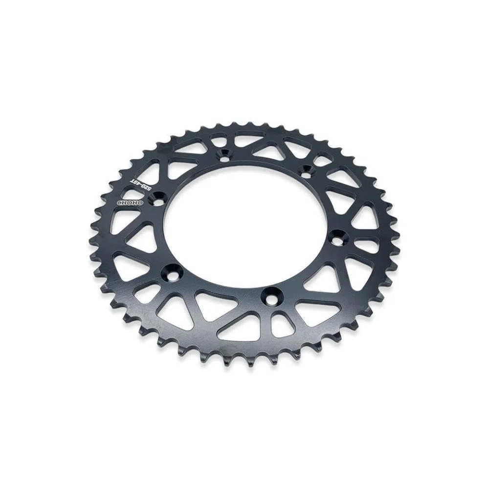 520 49t Plaque de chaîne de pignon arrière en acier pour vélo de vélo en terre matecross SEF 125 500 pièces de moto hors route compatibles avec divers modèles