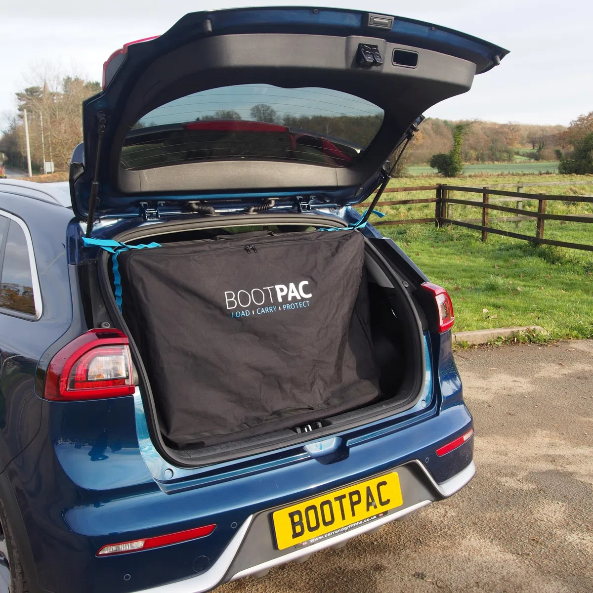 Sac de protection universel pour coffre de voiture,Compatible avec presque tous les véhicules à hayon, 4x4 et breaks, de l'humidité et des insectes,Grande capacité de 1200 litres
