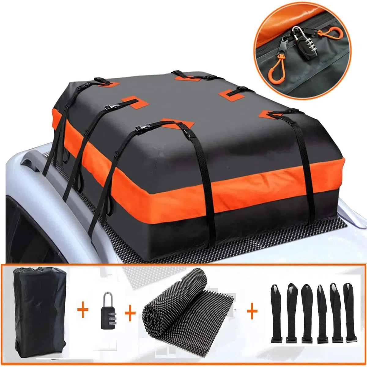 Sac à Bagages de Toit de Voiture étanche pour,Sac à Bagages,Sac de Voyage,Sac de Coffre,rangemen