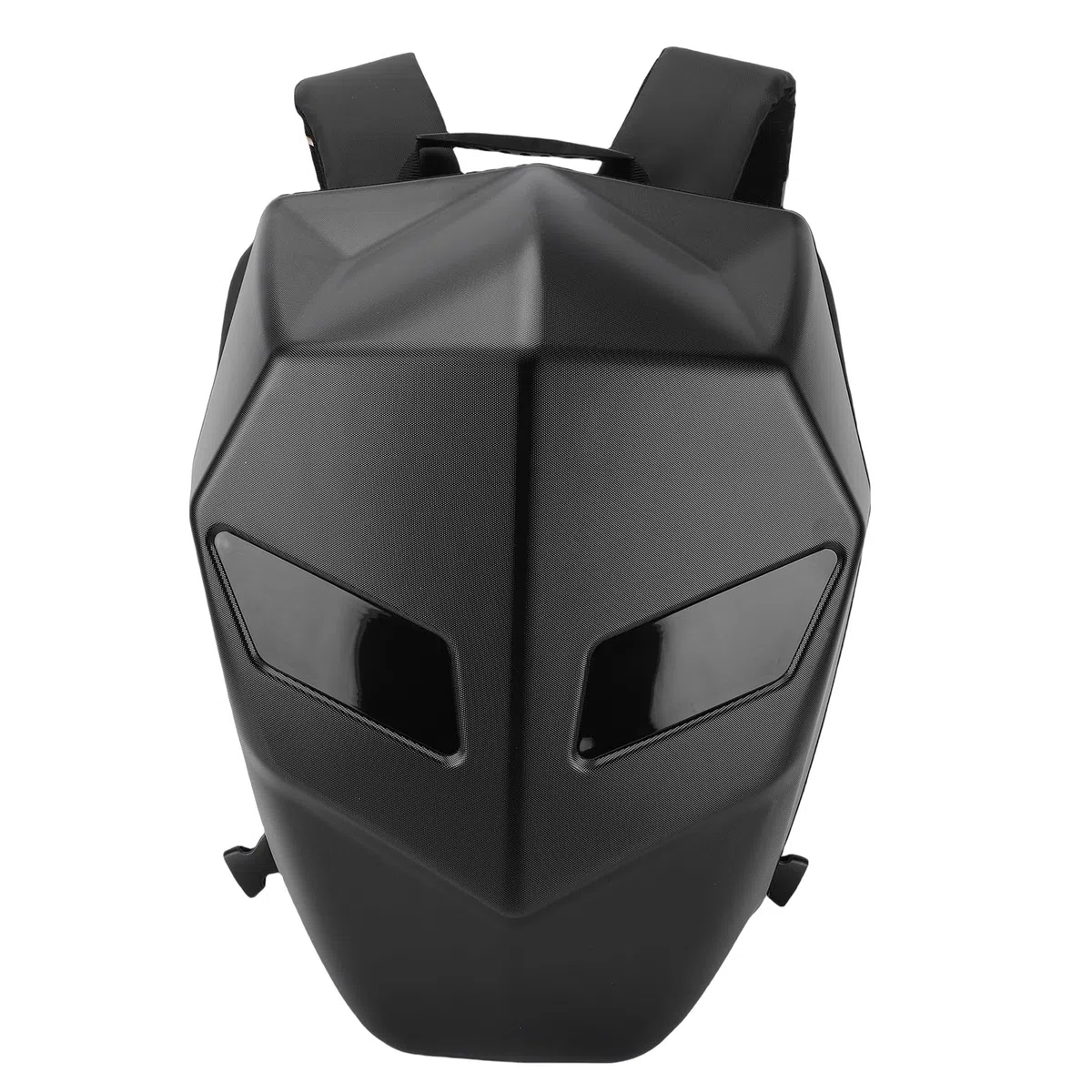 Sac à Dos de Moto à LED, Sac de Casque Coque Rigide, Contrôle par Application, Intelligente Affichage Textuel Exprimant l'amour Moto pour Les Voyages D'équitation