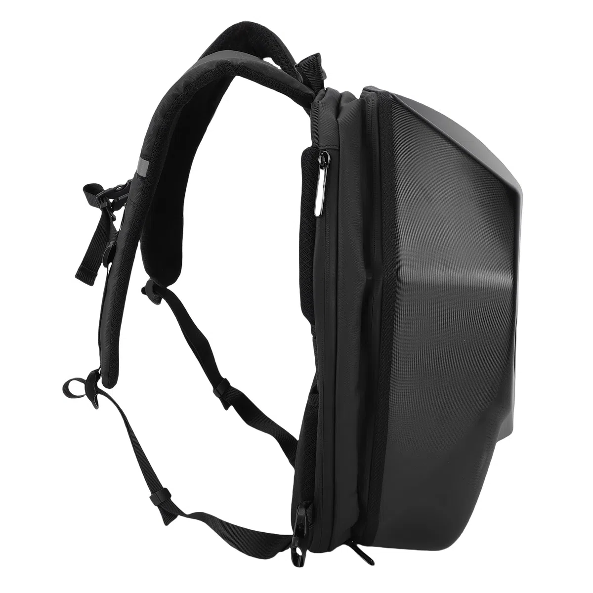 Luocute Sac à Dos de Moto à LED, Yeux LED Programmables de Contrôle par Application avec Système de Détection Intelligent, Sac de Casque étanche à Coque Rigide pour L'équitation, Le