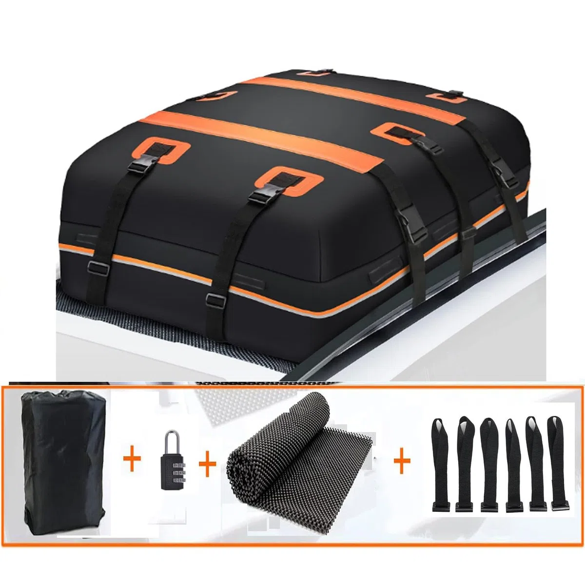 Sac à Bagages de Toit de Voiture étanche pour,Sac à Bagages,Sac de Voyage,Sac de Coffre,rangemen